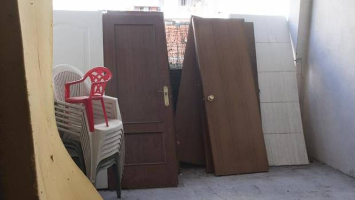 Imagen de archivo de un piso okupado en Madrid