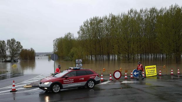 La Policía Foral investiga un posible parricidio en Olite (Navarra)