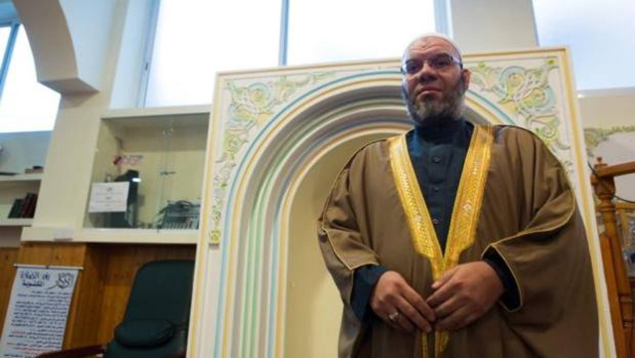 Alaa Mohamed Said, en la mezquita de la calle Villegas de Logroño en noviembre del 2015