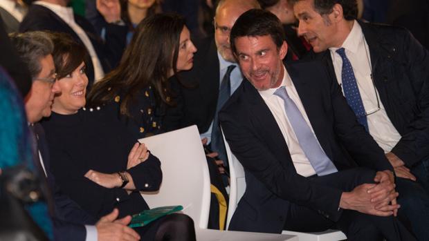 Valls expresa su compromiso con una Barcelona española