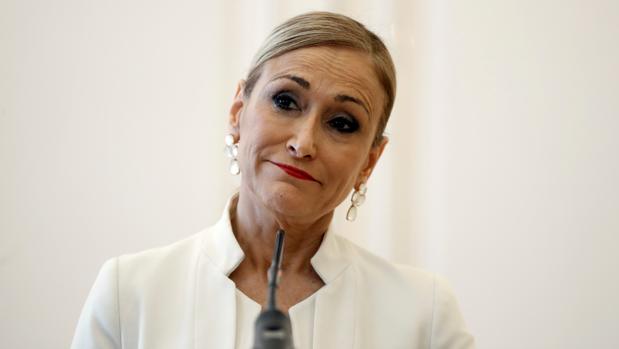 Cristina Cifuentes dimite como presidenta de la Comunidad de Madrid