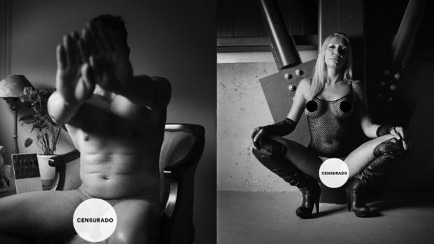 Censuran dos obras en una exposición de Segovia «por mostrar los genitales»