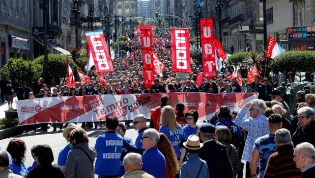 Las centrales censuran desunidas el desigual reparto de la recuperación