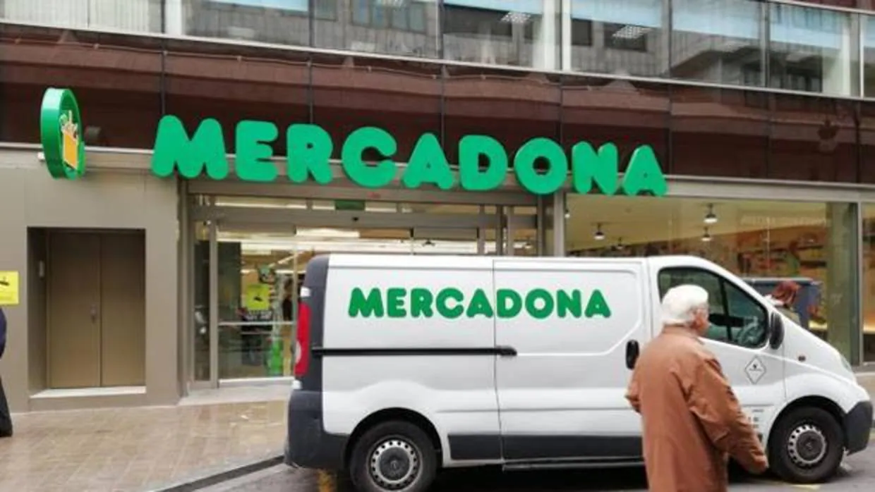 Imagen de un supermercado de Mercadona tomada en el centro de Valencia