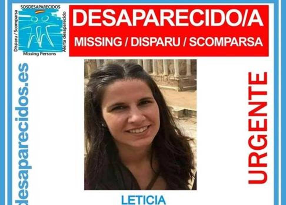 Imagen de la mujer desaparecida y hallada muerta, Leticia Rosino