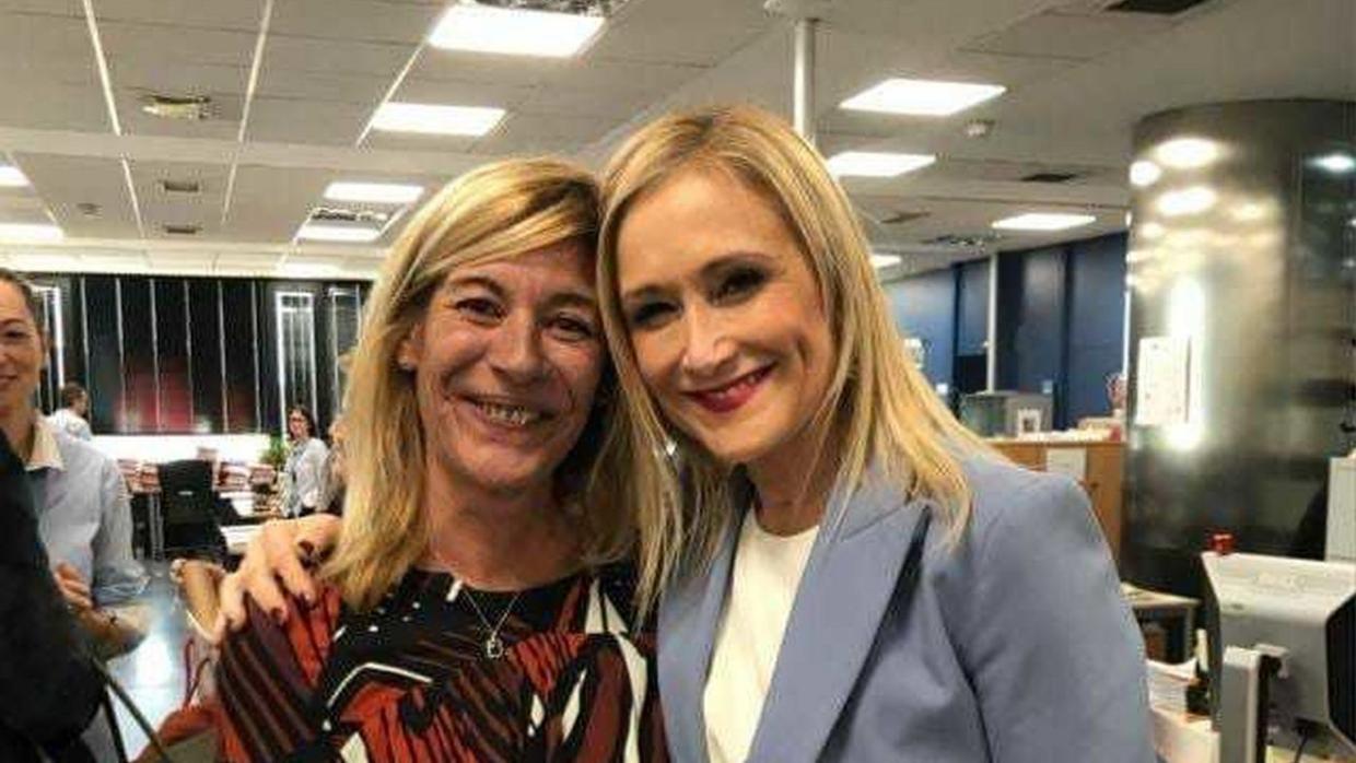 Amelia Calonge y Cristina Cifuentes