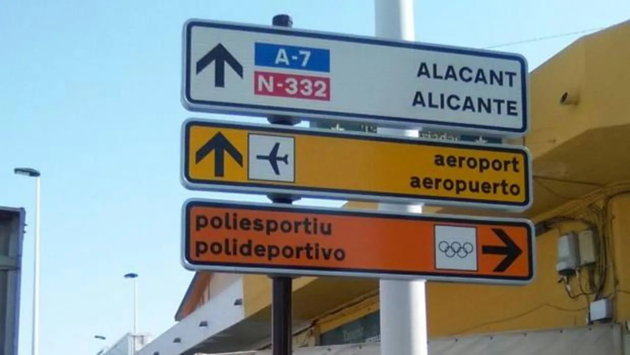 Nuevas señales de tráfico con indicaciones bilingües