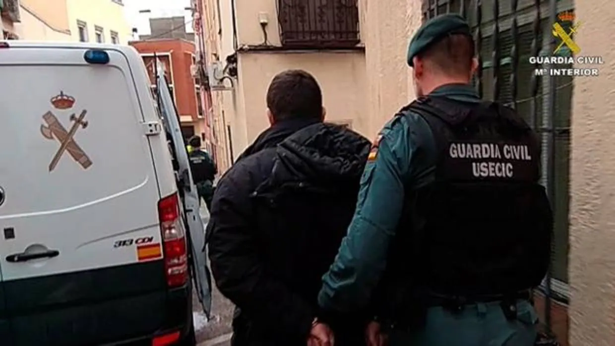 Uno de los miembros de la banda, detenido en Madrid