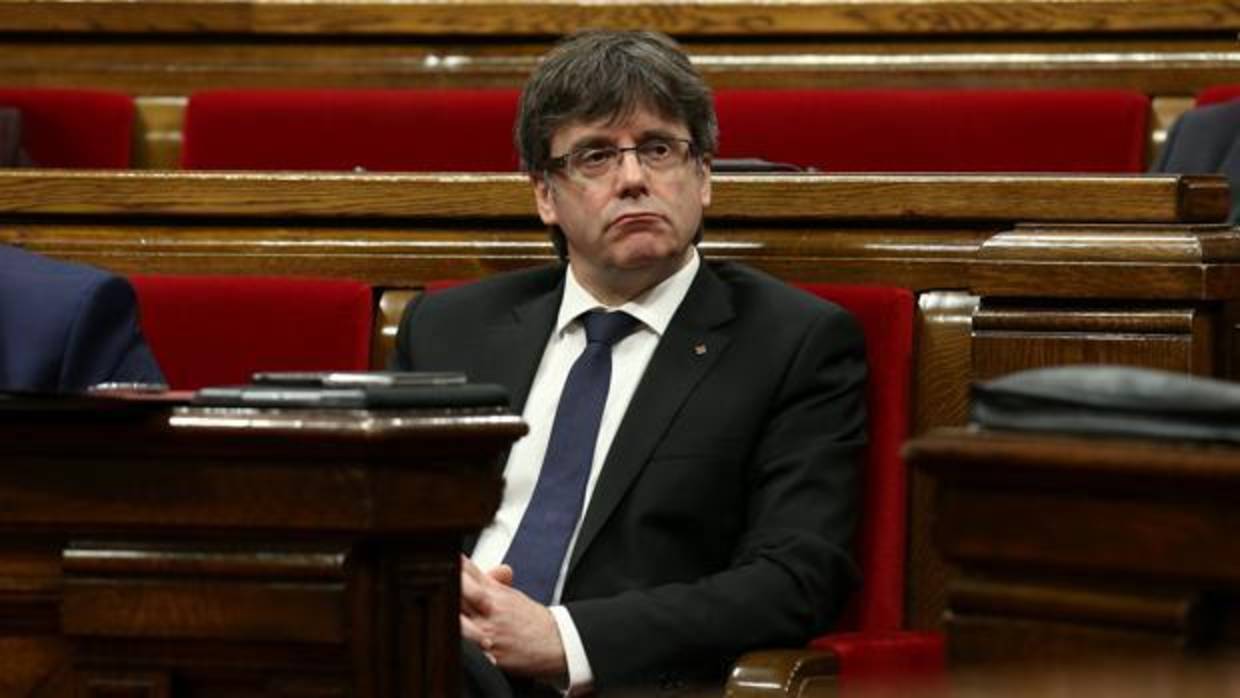 Puigdemont, en el Parlament