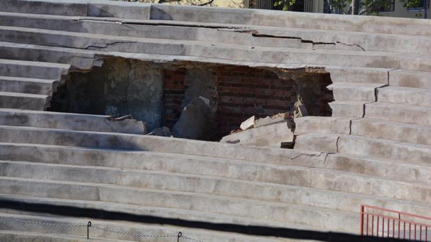 Orgaz inhabilitará una parte de la plaza de toros por un desplome