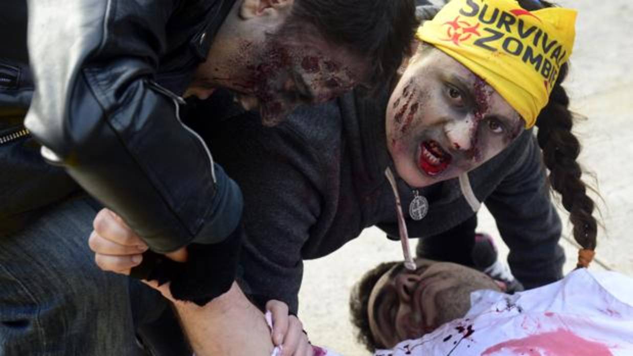 Imagen de archivo del «Survival Zombie» celebrado en Burgos