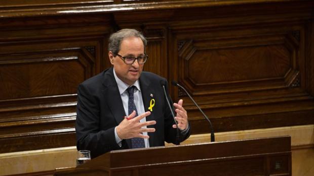 Torra consuma el desafío y nombra a fugados y encarcelados como consejeros
