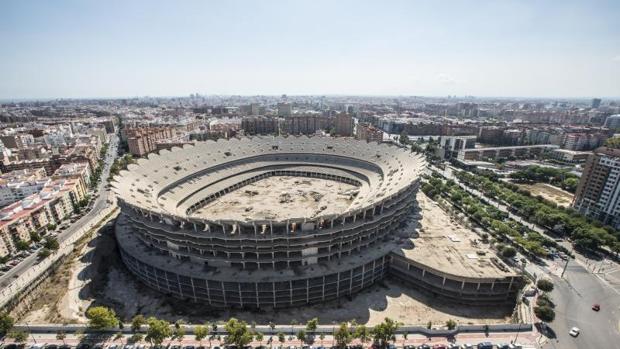 El Valencia CF contrata a Deloitte para desbloquear las obras del nuevo Mestalla