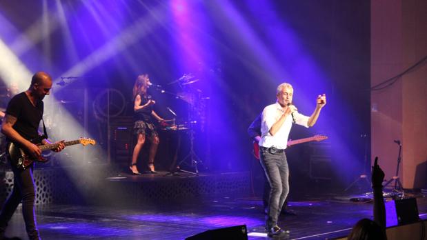 Vibrante concierto del artista Sergio Dalma en el Auditori Teulada Moraira