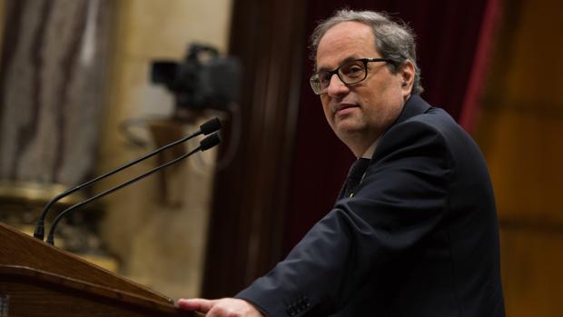 Quim Torra insinúa que la macrooperación de la policía es para tapar la sentencia de la Gürtel