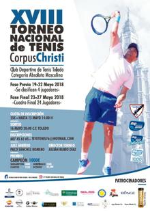 El Club de Tenis Toledo celebra la décimo octava edición de su Torneo del Corpus