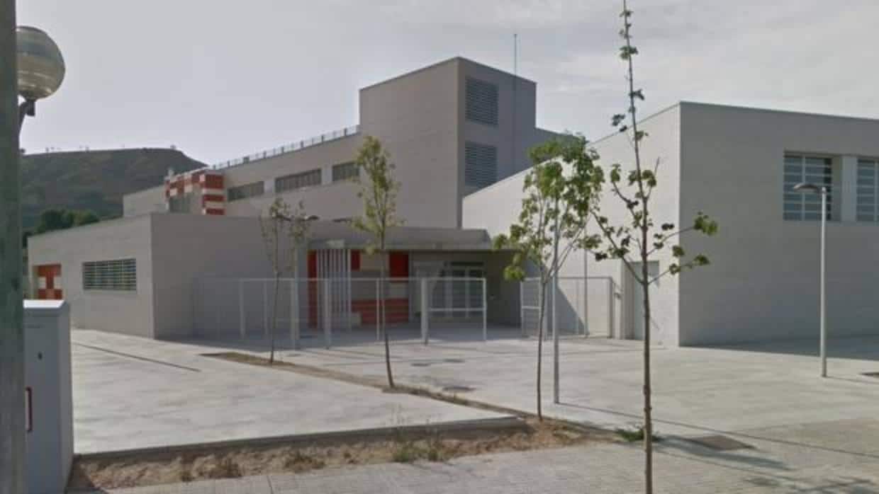 Colegio público Monzón-3, en el que se accidentó el pequeño. El centro depende del Gobierno aragonés