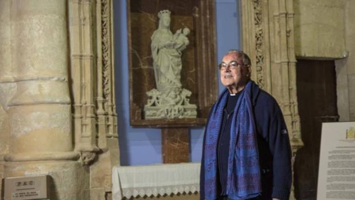 Antonio Vivo, en la Basílica de Santa María de Alicante