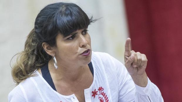 Teresa Rodríguez acusa a Echenique de filtrar un documento «falso» para atacarlos a ella y a «Kichi»