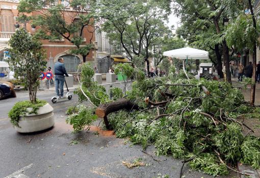 Fin de la alerta por lluvias en Alicante y Valencia