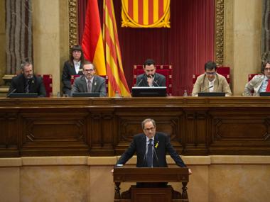 Quim Torra Parlament - Inés Baucells