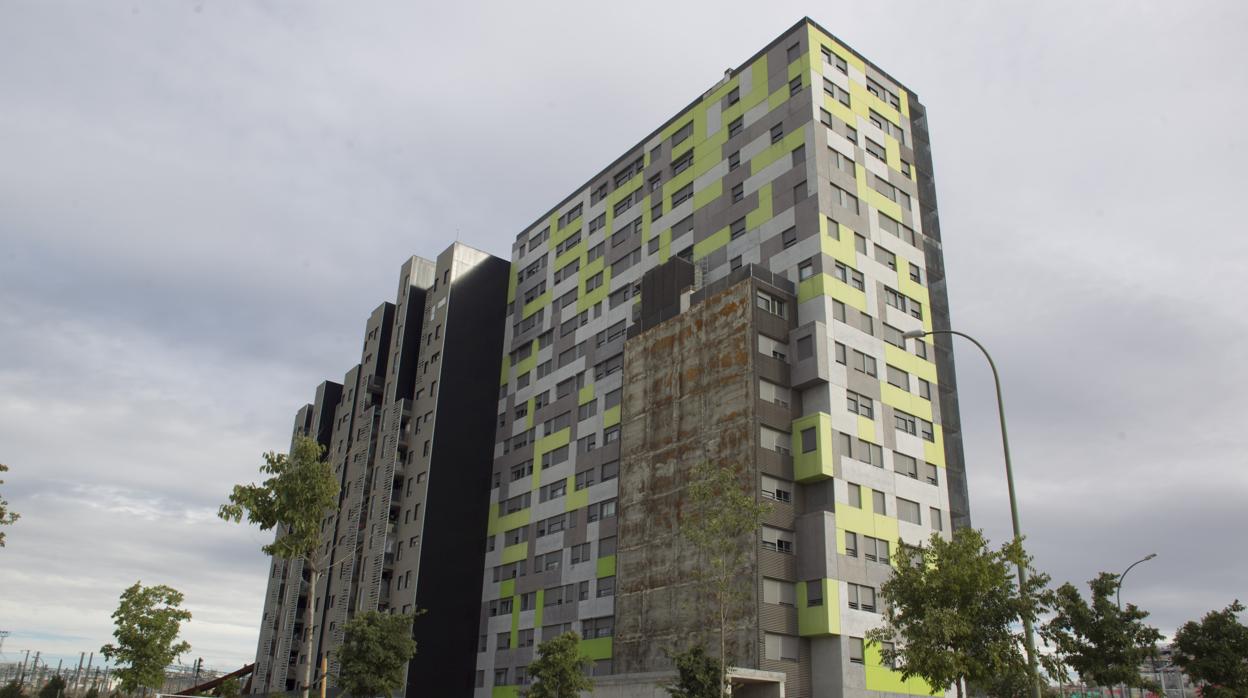 Bloque de pisos protegidos en Méndez Álvaro