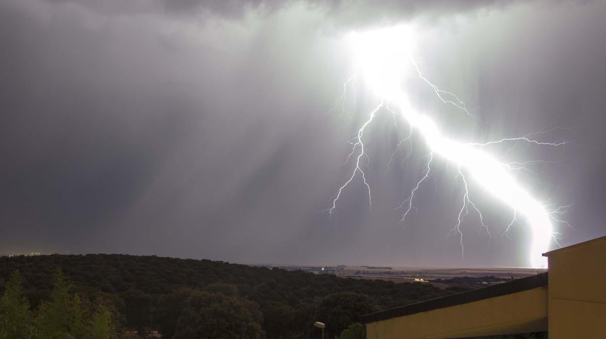 Tormenta en Salamanca