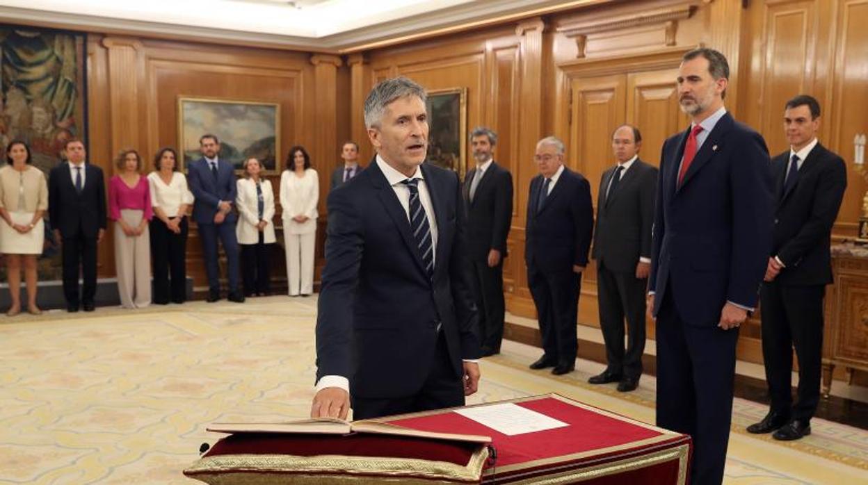 Fernando Grande-Marlaska ya ha prometido el cargo de ministro