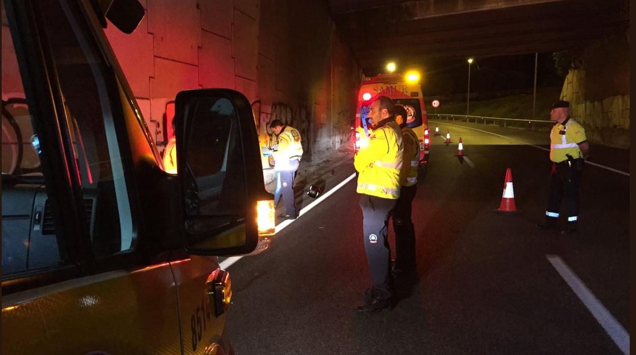 Muere un motorista tras sufrir un accidente en la M-40