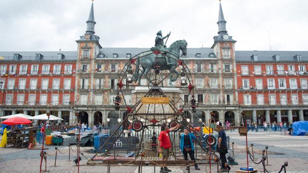 Una feria de fantasía en la Plaza Mayor