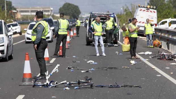 Muere un ciclista de 82 años en una colisión en Villena