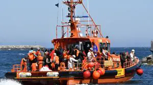 Rescate de inmigrantes de Salvamento Marítimo este jueves