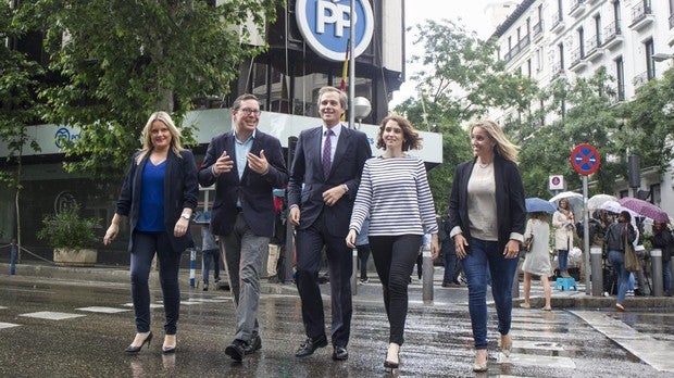 Las nuevas caras del PP: «Vamos a remontar»