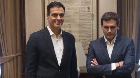 Pedro Sánchez y Albert Rivera, en una imagen de archivo