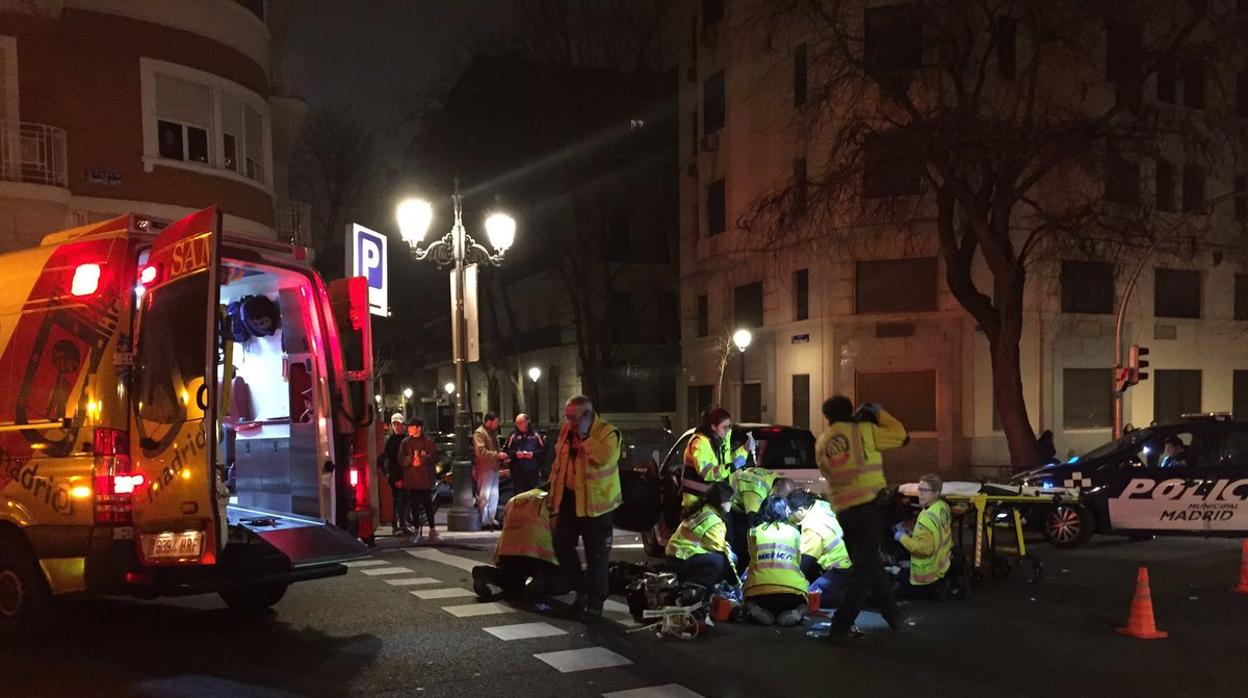 El conductor se dio a la fuga y fue localizado en Pozuelo de Alarcón