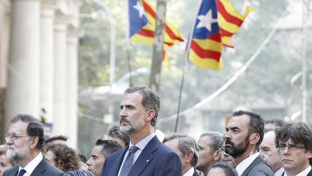 La Casa Real, de nuevo blanco de los desplantes del independentismo