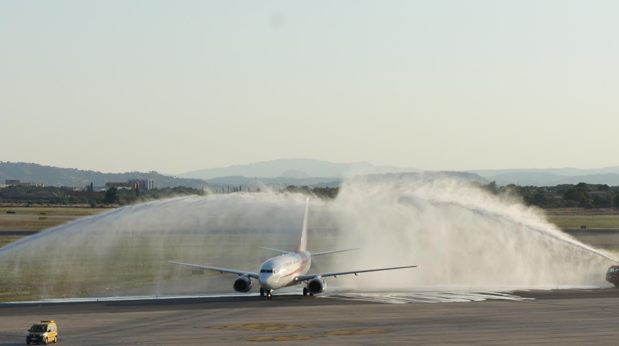 Imagen del vuelo que cubre la ruta entre Valencia y Argel