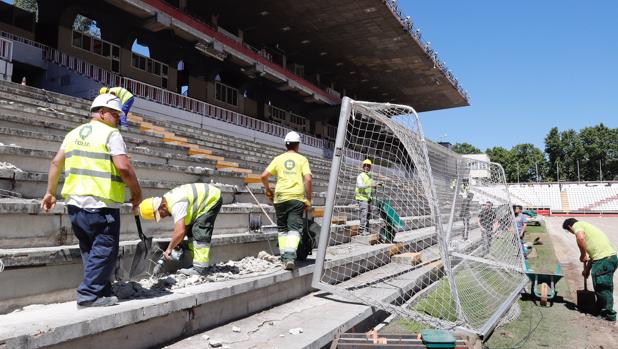 Arrancan las obras del Estadio del Rayo Vallecano