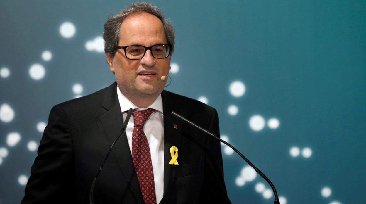 Quim Torra, presidente de la Generalitat