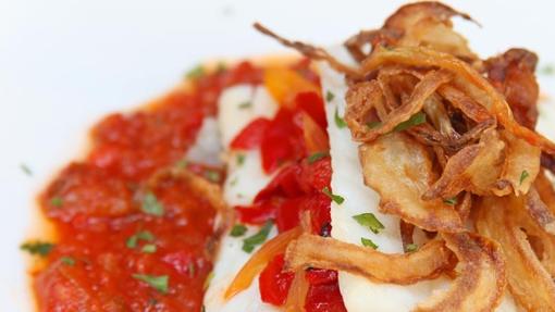 Bacalao a la madrileña, en Casa Alberto