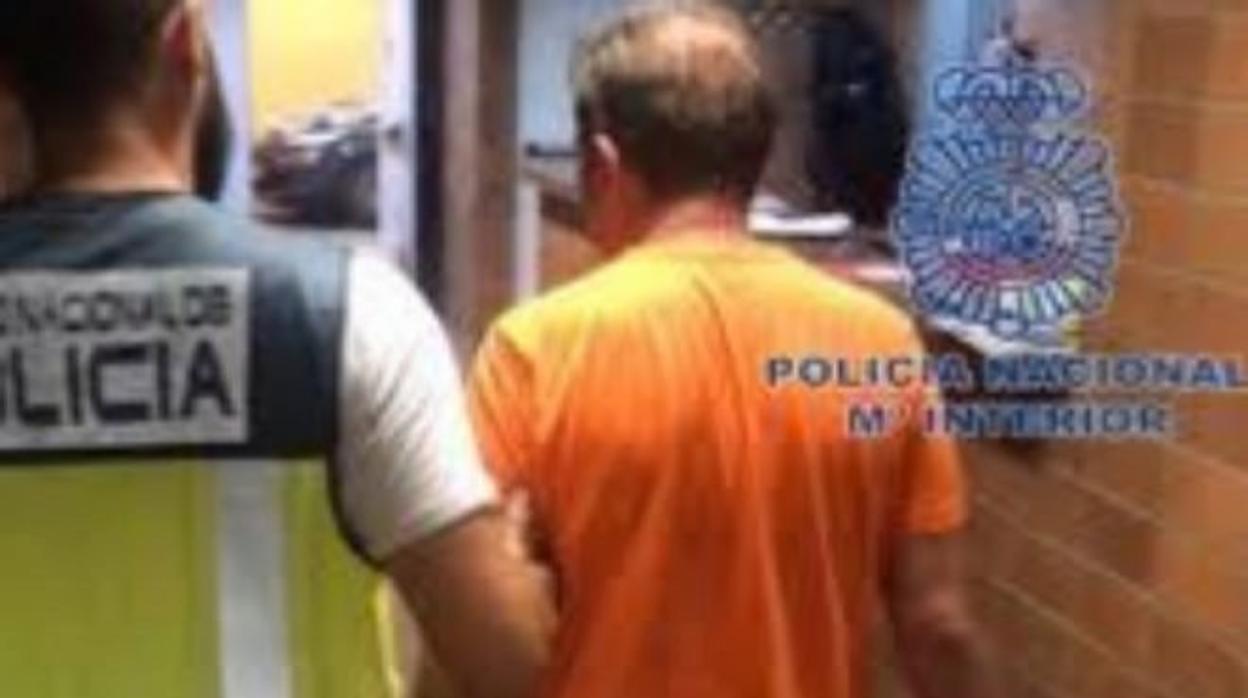 Imagen del detenido