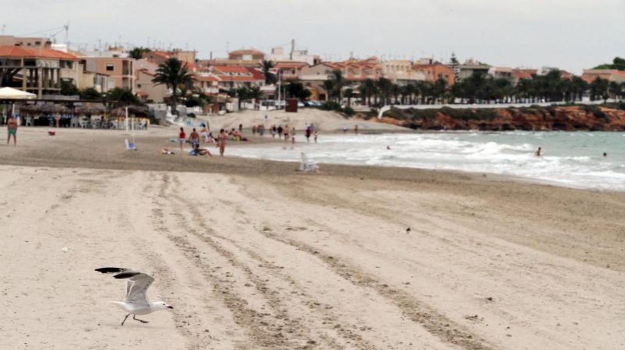 Una playa de Pilar de la Horadada