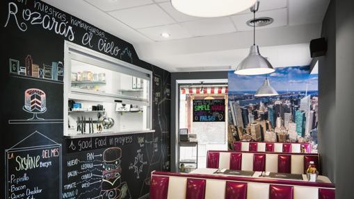 Interior de Skyline diner