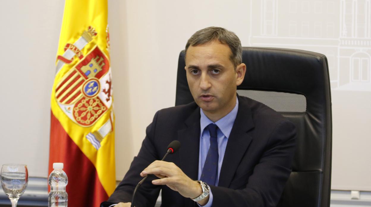 Imagen del presidente de la Diputación de Alicante. César Sánchez