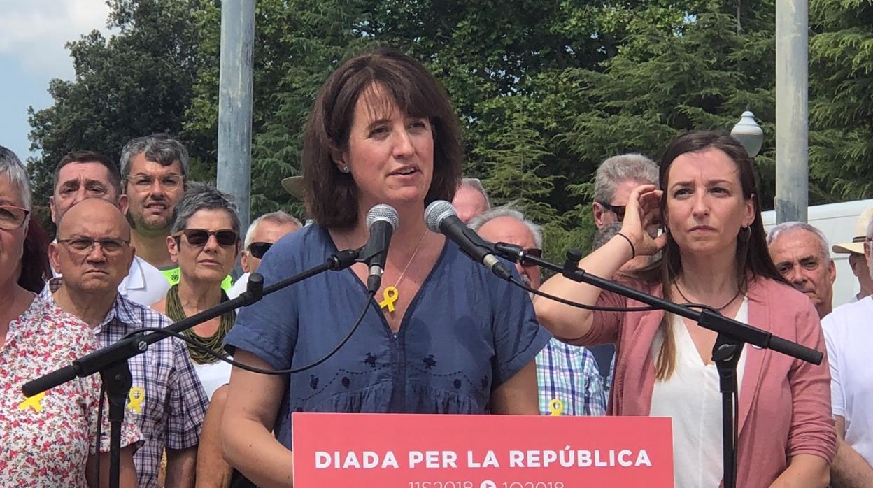 La presidenta de la ANC al presental la manifestación de este año