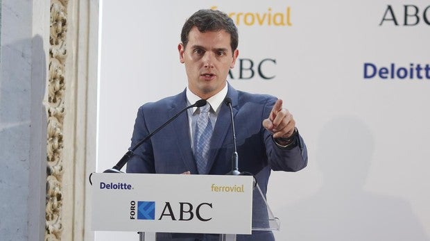 Albert Rivera, en directo en el Foro ABC