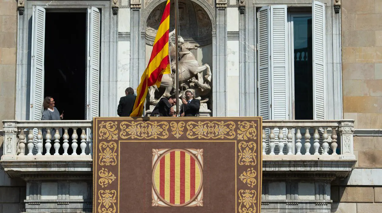 Fachada del Palau de la Generalitat
