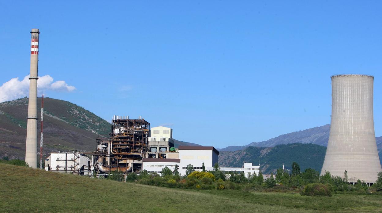 La central térmica de Anllares en una imagen de archivo