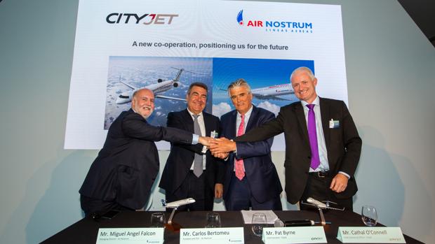 La española Air Nostrum y CityJet crean el mayor grupo europeo de aerolíneas regionales