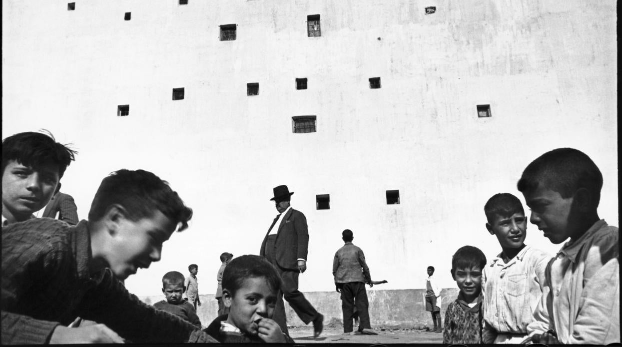 Madrid, en 1933, en una fotografía de Cartier-Bresson